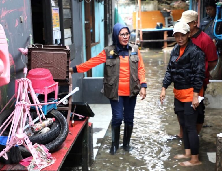 Tinjau Lokasi Banjir, BNPB Salurkan Bantuan dan Perkuat OMC di Jakarta