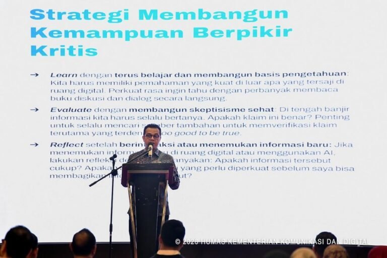 Nezar Patria: Berpikir Kritis Kunci Lindungi Anak dari Deepfake dan Realitas Sintetis