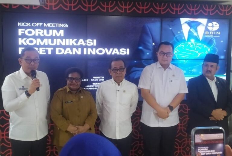 BRIN Perkuat Peran FKRI sebagai Jembatan Strategis Perumusan Kebijakan Berbasis Iptek