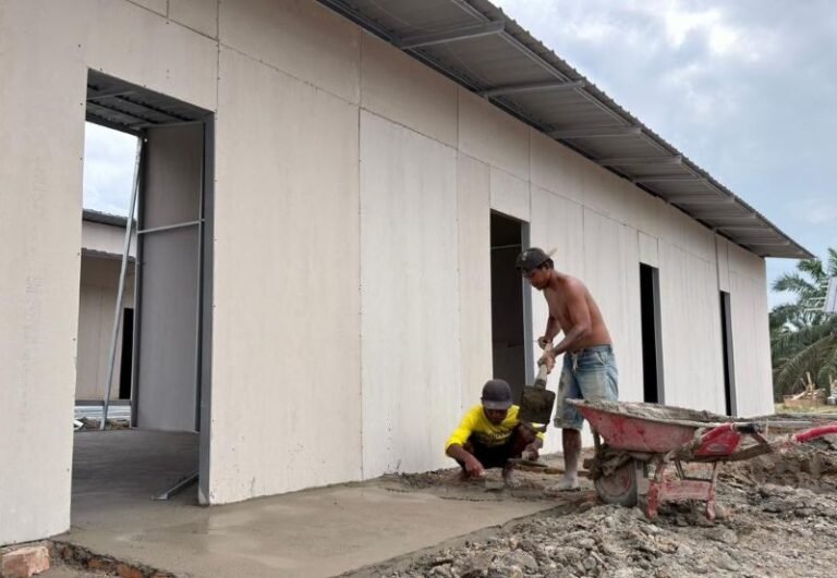 BNPB Percepat Pembangunan Hunian Sementara di Aceh Tamiang