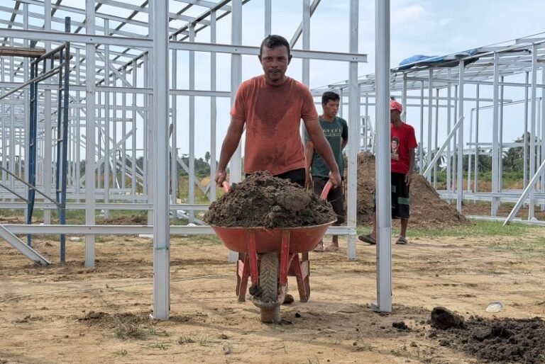 BNPB Akselerasi Pembangunan Huntara di Lima Kecamatan Aceh Utara