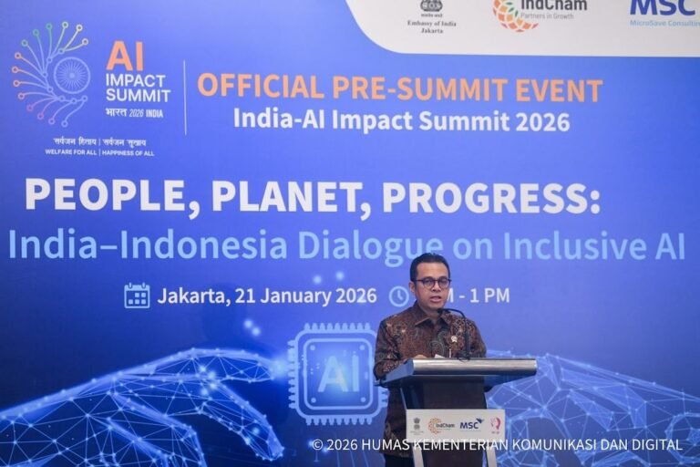 Indonesia dan India Dorong Pengembangan AI Inklusif untuk Kepentingan Publik