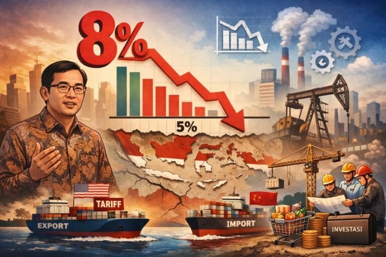 Ekonom FEB UGM: Pertumbuhan Ekonomi Indonesia 8 Persen Masih Sulit Tercapai