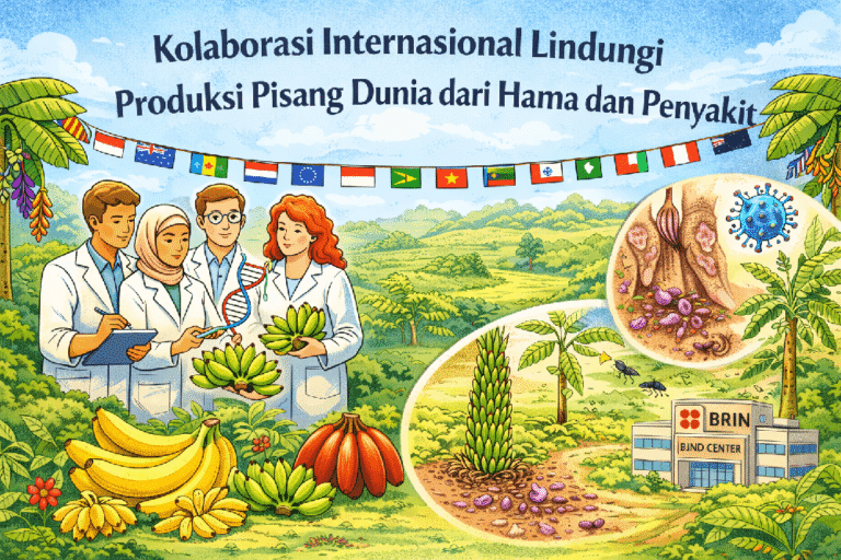 Kolaborasi Riset Global untuk Lindungi Produksi Pisang Dunia dari Hama dan Penyakit
