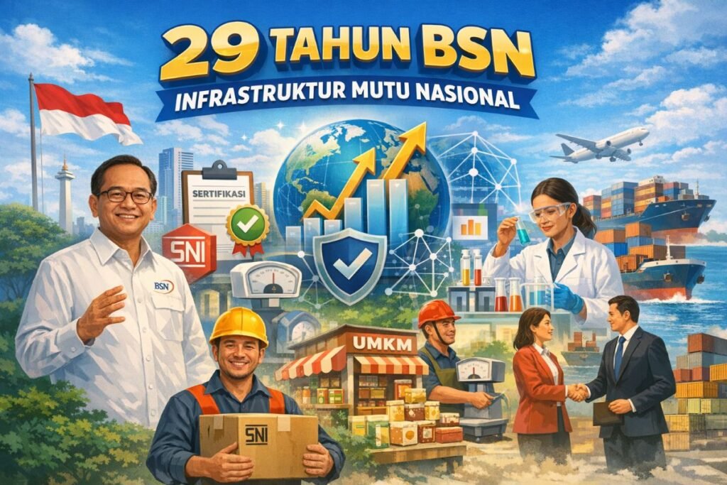 29 Tahun BSN: Membangun Kepercayaan Melalui Infrastruktur Mutu Nasional