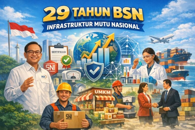 29 Tahun BSN: Membangun Kepercayaan Melalui Infrastruktur Mutu Nasional