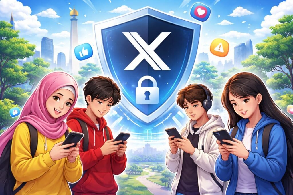 Patuhi PP Tunas, Platform X Ubah Batas Usia Pengguna Jadi 16 Tahun