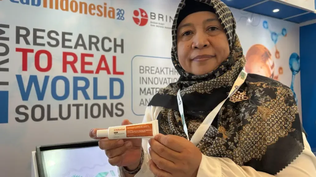 Dari Limbah Cangkang Udang Jadi Salep Gel Penyembuh Luka