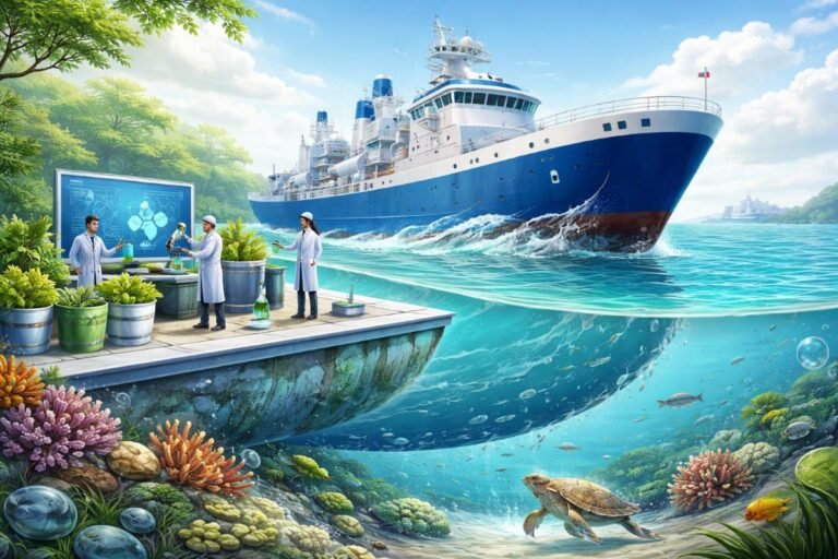 Lindungi Ekosistem Laut, BRIN Kembangkan Pelapis Kapal Ramah Lingkungan