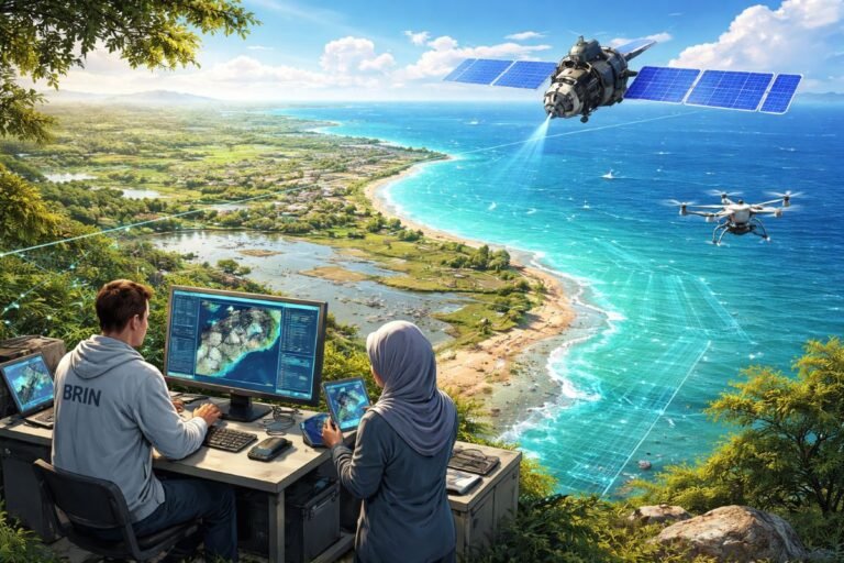 Lebih Akurat dan Detail, BRIN Kembangkan Metode Pemetaan Garis Pantai Utara Jawa Berbasis AI