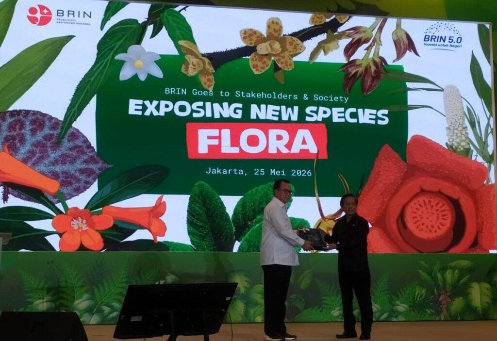 Perkuat Konservasi Biodiversitas Nasional, BRIN Kenalkan Spesies Flora Baru