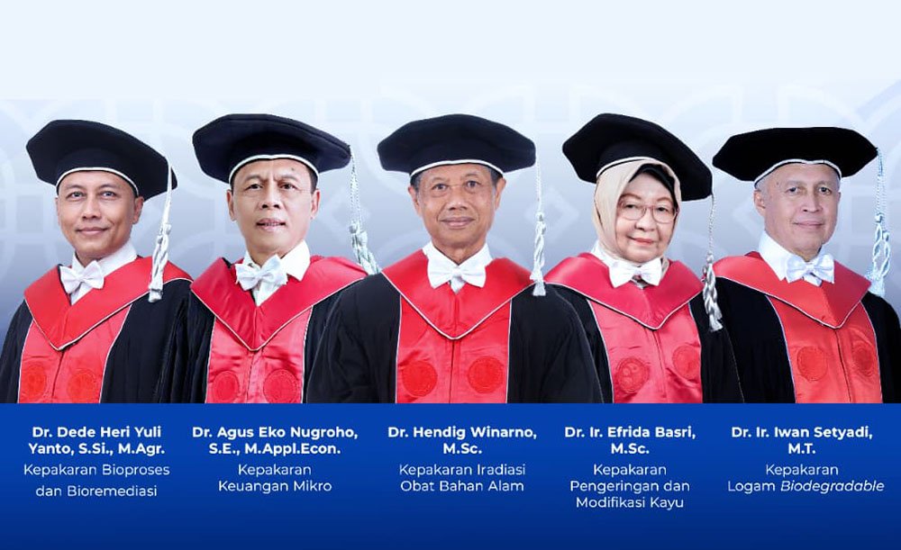 Lima Inovasi Profesor Riset BRIN, Dari Implan Tulang hingga Enzim Bioremediasi
